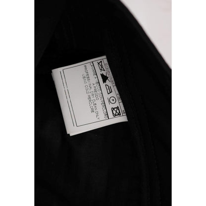 Ermanno Scervino Black Cotton Slim Fit Casual Pants Jeans & Pants