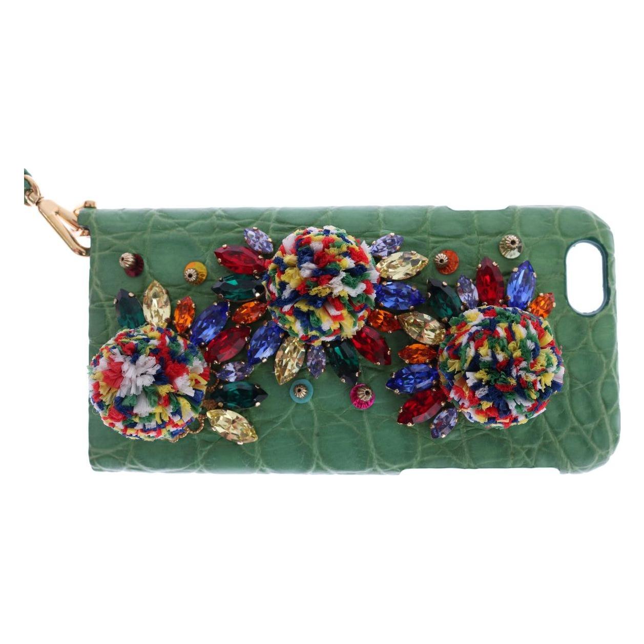Dolce & Gabbana Multicolor AGNESE Straw Crystal  Pom Pom Bag