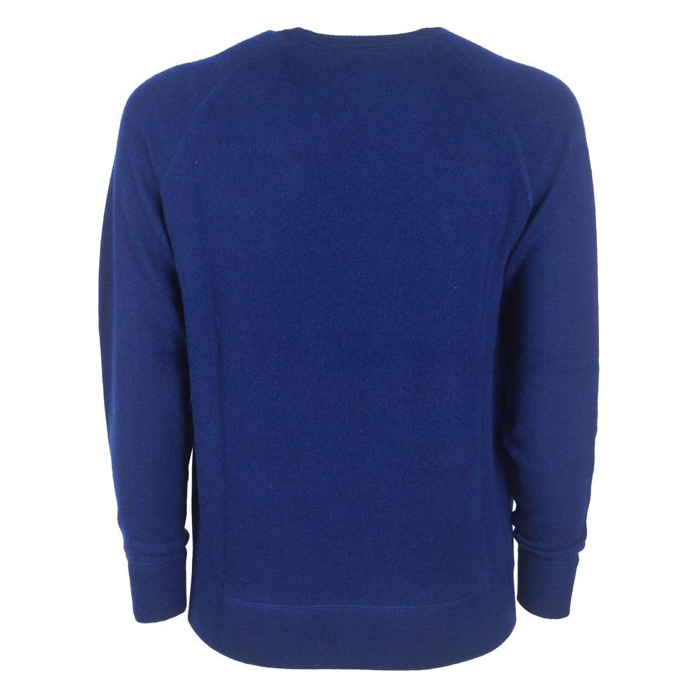 Emilio Romanelli Blue Cashmere Sweater
