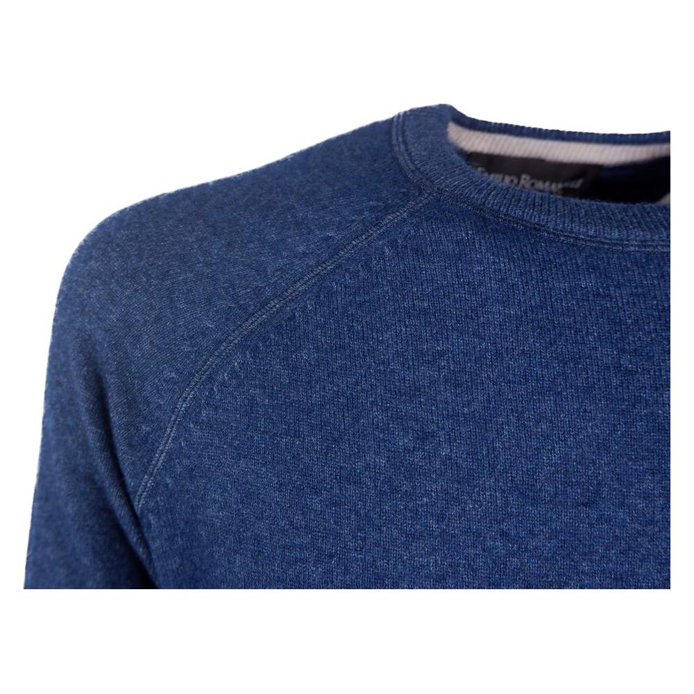 Emilio Romanelli Blue Cashmere Sweater