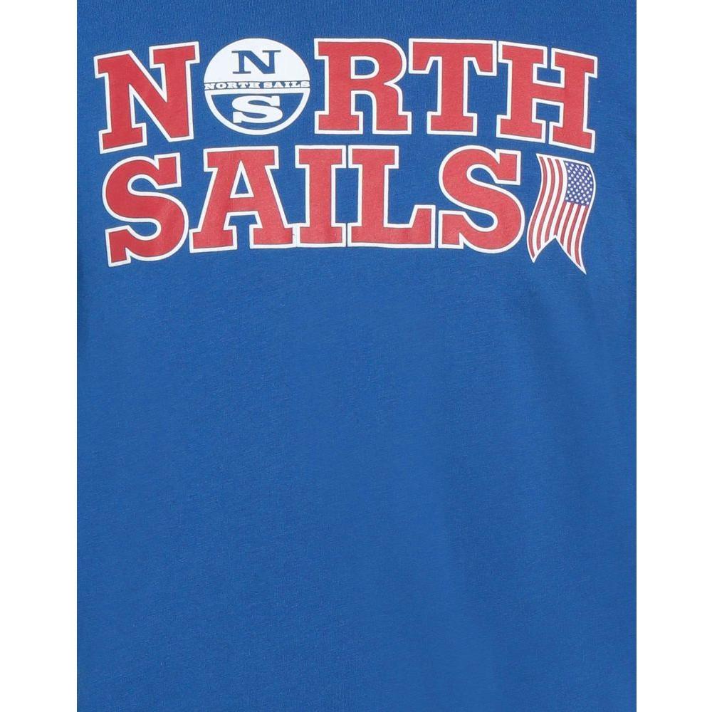 North Sails Blue Cotton T-Shirt