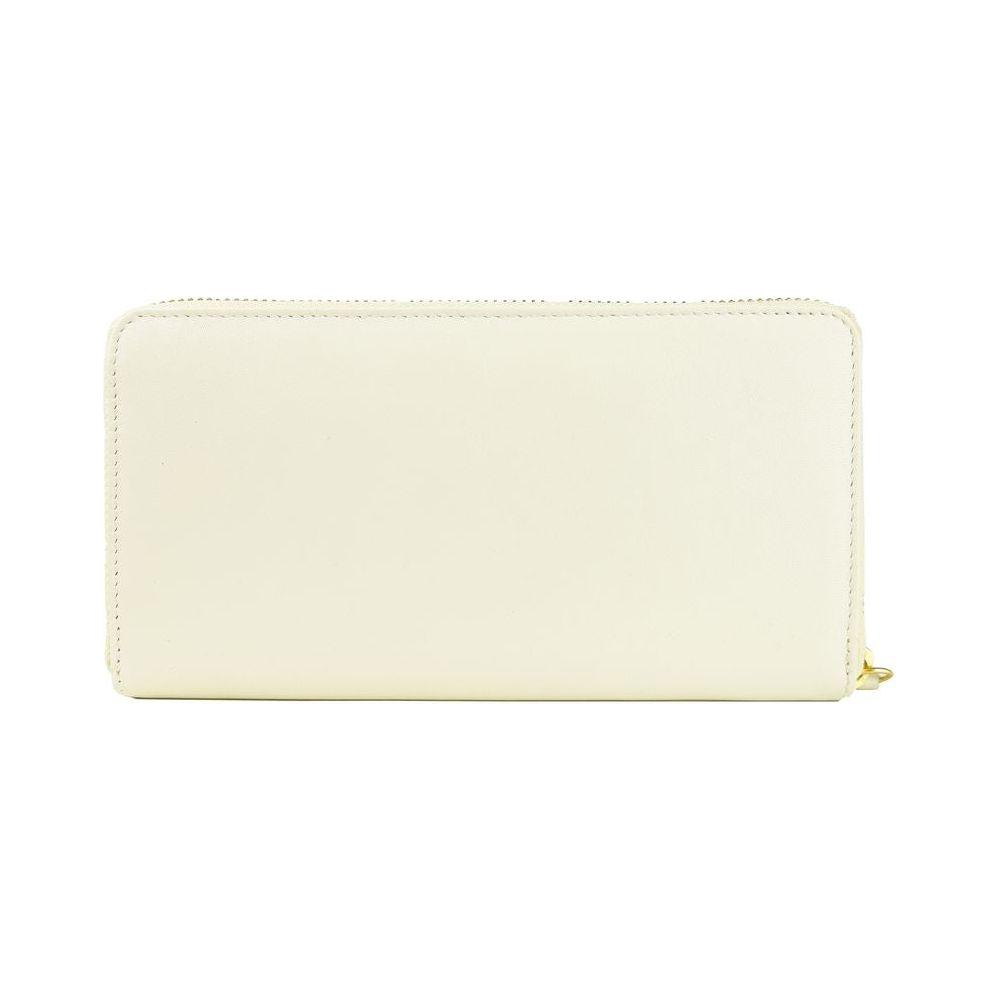 Cavalli Class White Calfskin Women Wallet WOMAN WALLETS