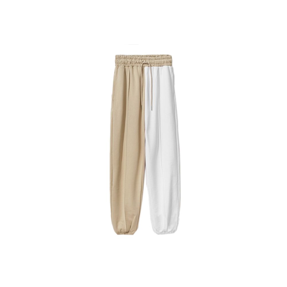 Comme Des Fuckdown Beige Cotton Women Sweatpant