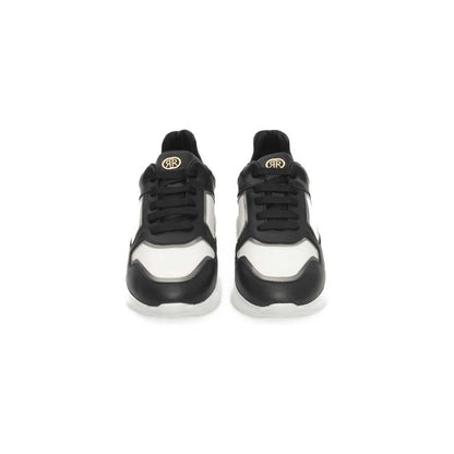 Cerruti 1881 Black Cowhide Women Sneaker