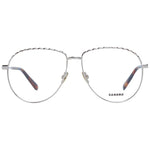 Sandro Rose Gold Women Glasses Frame in metal with round shape and full-rim style, includes branded case.