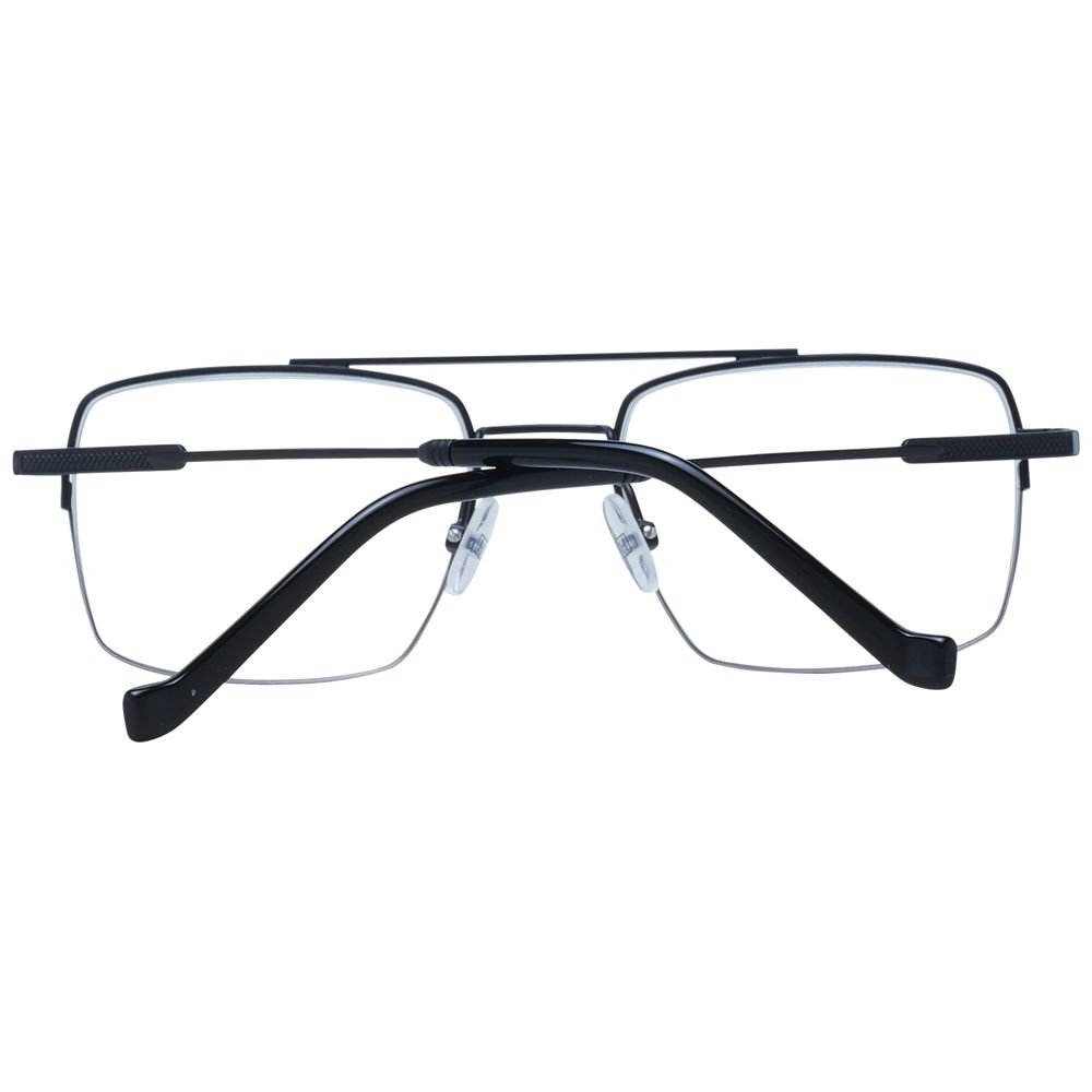 Hackett Black Stainless Steel Glasses (Frames)