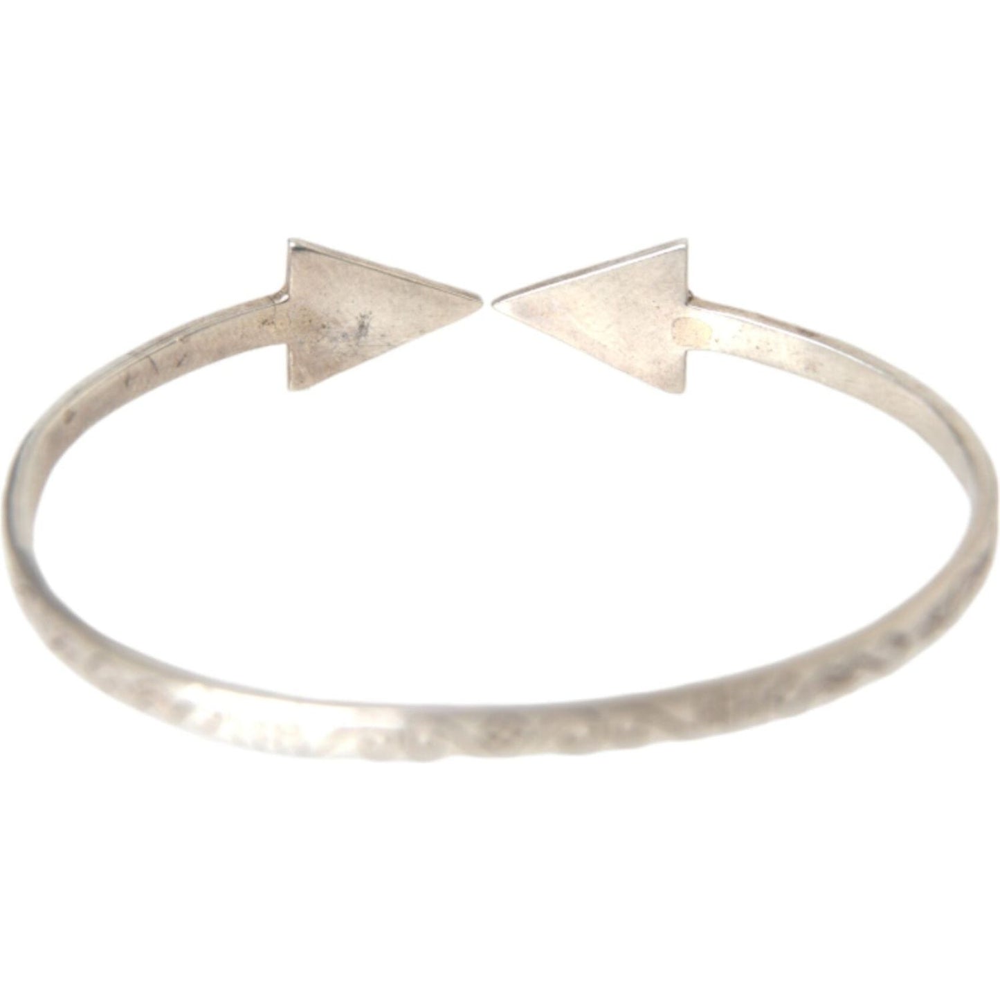 Nialaya Arrow Crystal 925 Silver Bangle Bracelet Women Bracelet