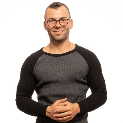 Lozza Brown Plastic Glasses (Frames)