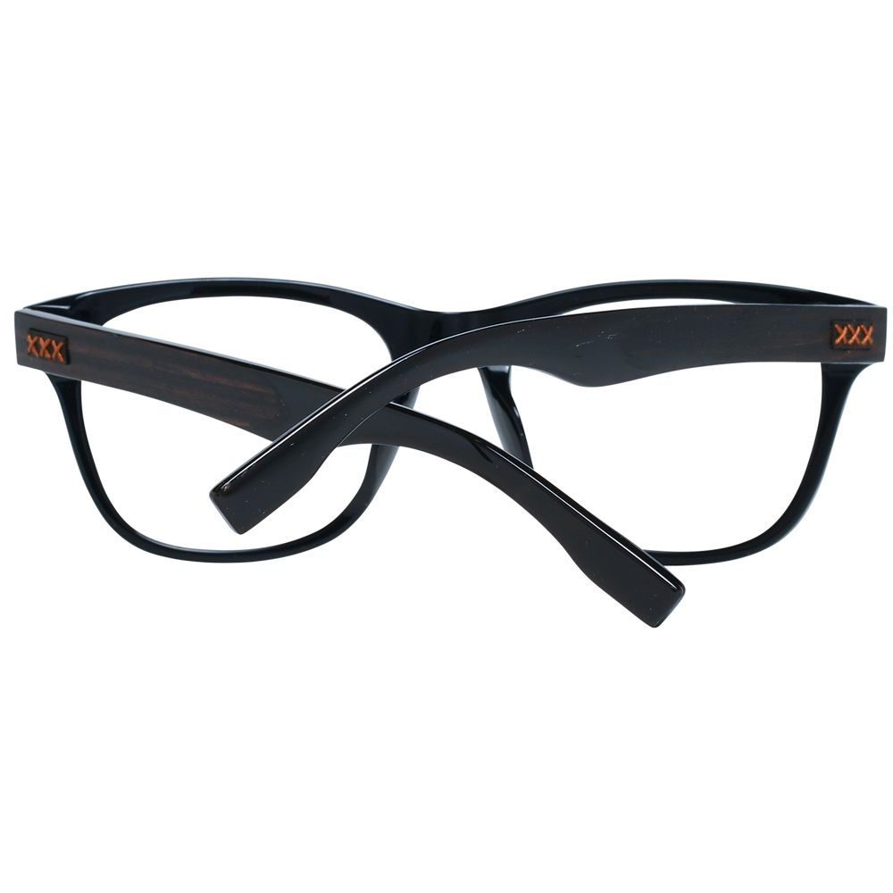 Ermenegildo Zegna Black Plastic Glasses (Frames)