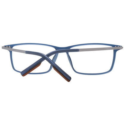 Ermenegildo Zegna Blue Plastic Glasses (Frames)