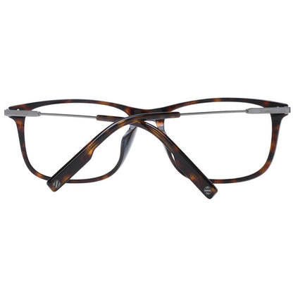 Ermenegildo Zegna Brown Plastic Glasses (Frames)