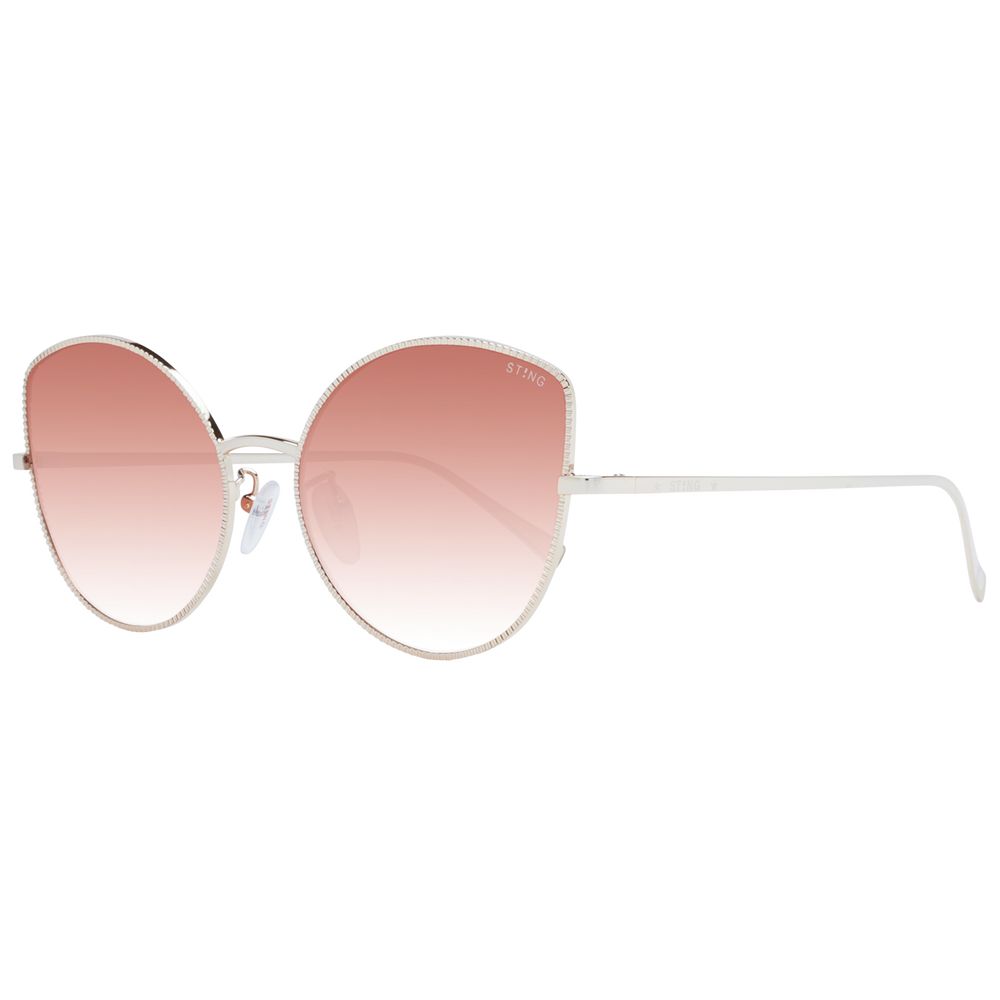 Sting Rose Gold Metal Sunglasses