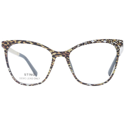 Sting Black Plastic Glasses (Frames)
