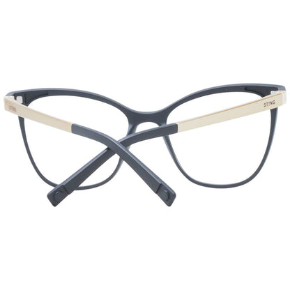 Sting Black Plastic Glasses (Frames)
