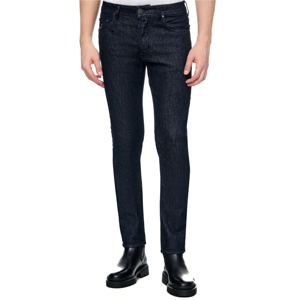 Jacob Cohen Blue Cotton Men's Jean