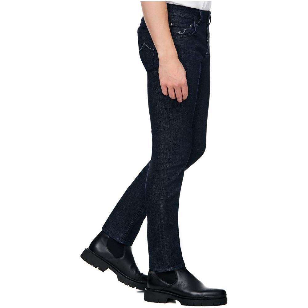 Jacob Cohen Blue Cotton Men's Jean