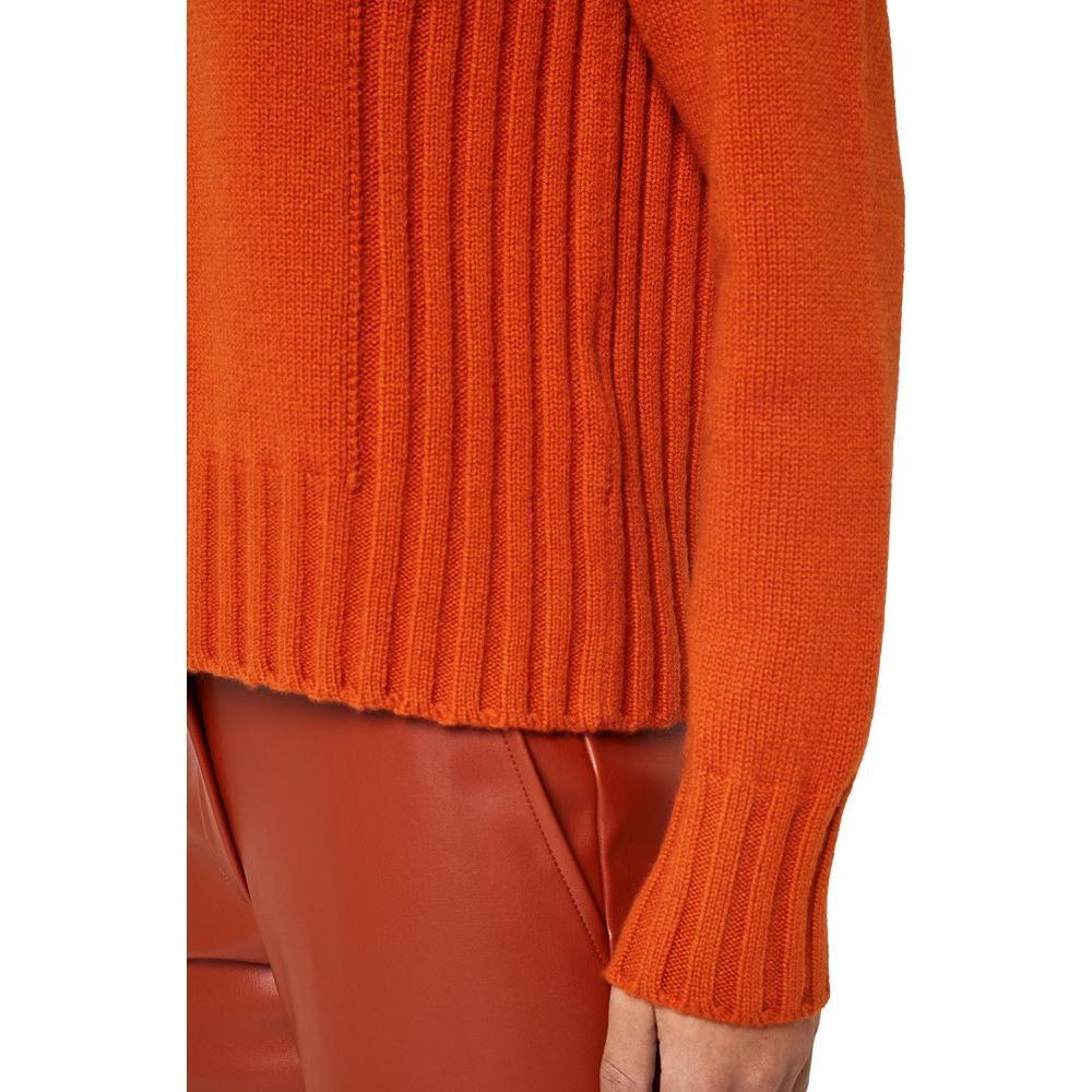 Alpha Studio Orange Cashmere Sweater