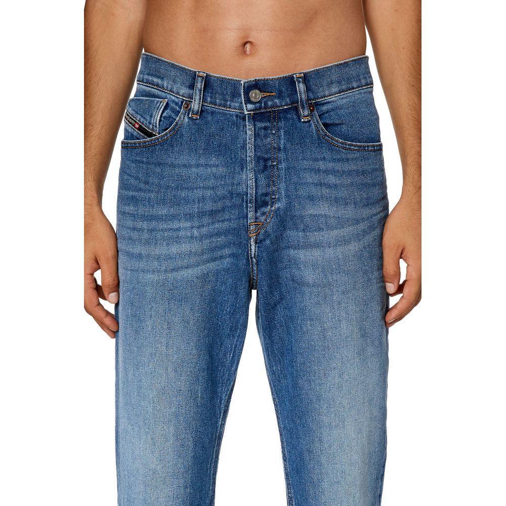 Diesel Blue Cotton Men Jeans