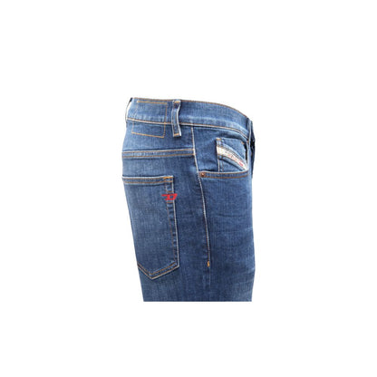 Diesel Blue Cotton Men Jeans