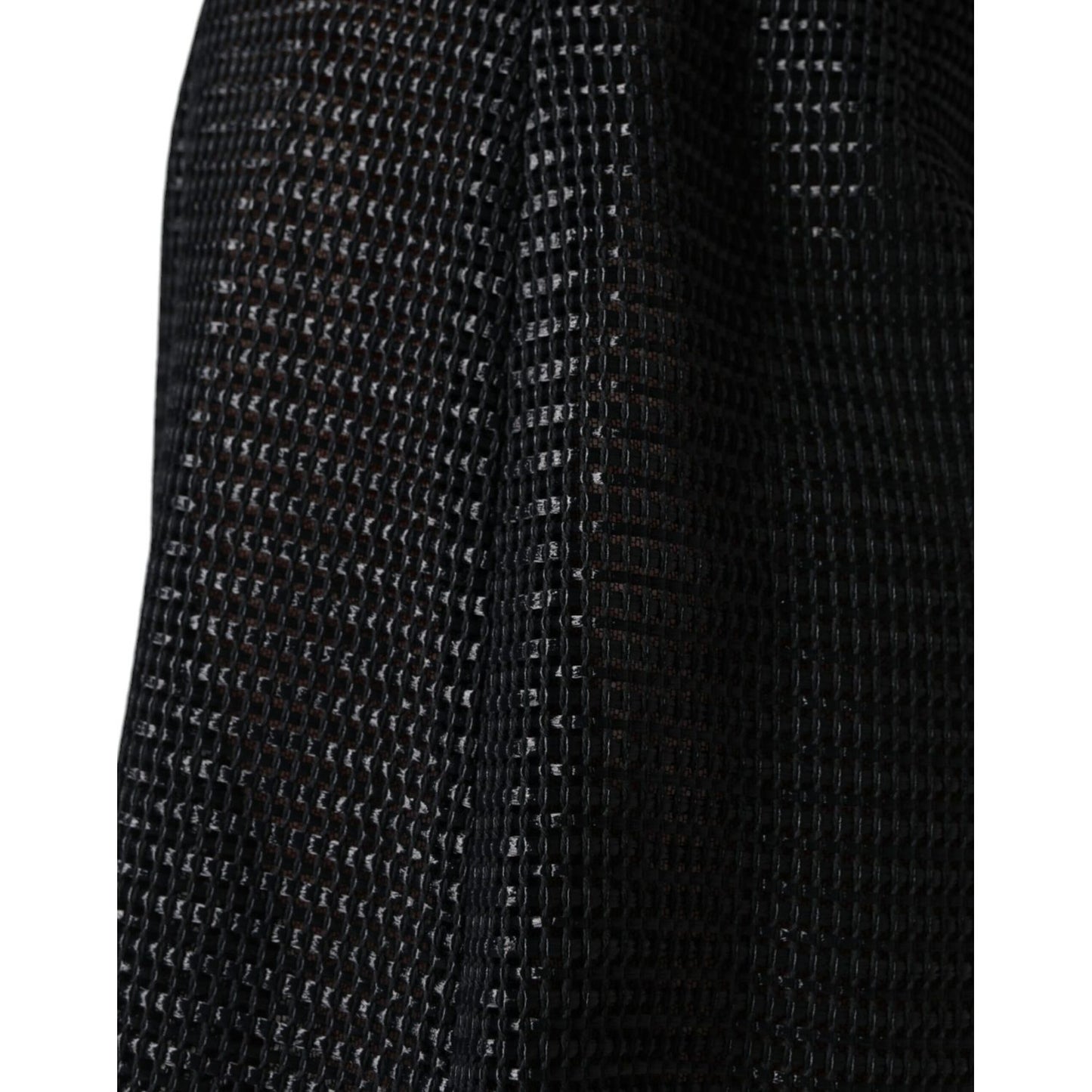 Dolce & Gabbana Black Viscose High Waist Pencil Cut Skirt