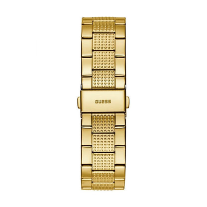 Guess Gold Stainless Steel Digital Watch