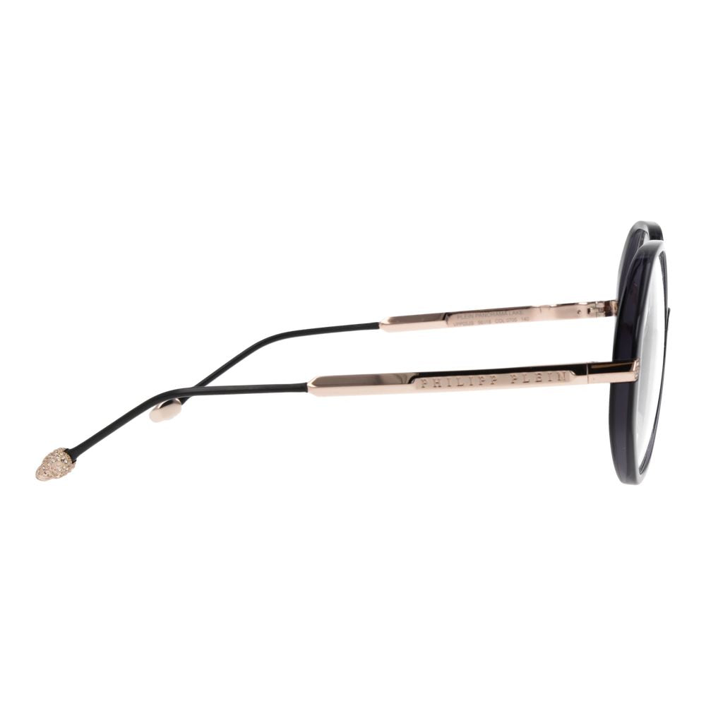 Philipp Plein Gray Cellulose Acetate Glasses (Frames)