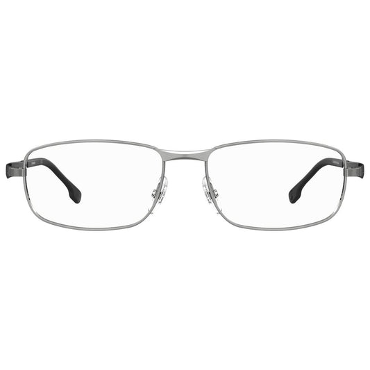 Carrera Bicolor Metal Frames, Model CARRERA8854KJ, Dark Ruthenium Color, Metal Material, 57/17/145mm Size, Men's Glasses Front View