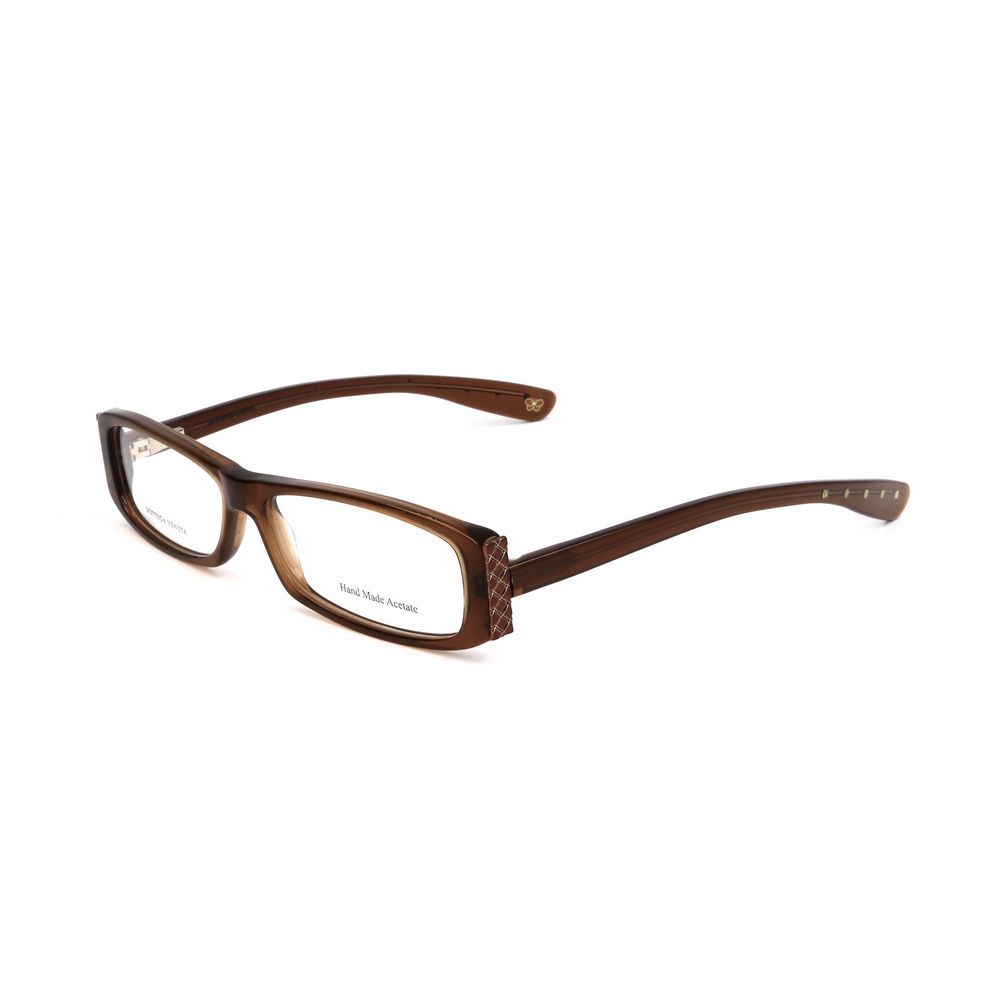Bottega Veneta Brown Acetate Frames - Women's glasses with 54/14/140 mm dimensions and stylish brown acetate material.