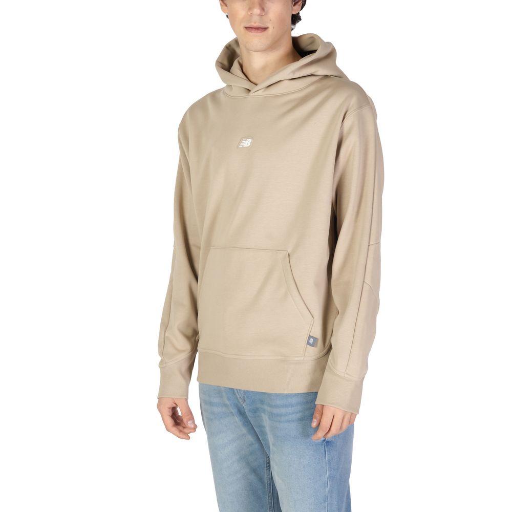 New Balance Beige Recycled Polyester Hoodie