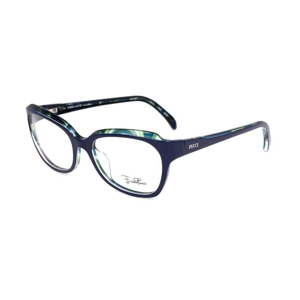 Emilio Pucci Blue Plastic Glasses (Frames)