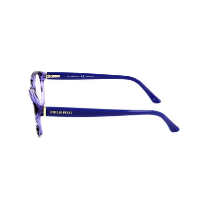 Emilio Pucci Blue Plastic Glasses (Frames)