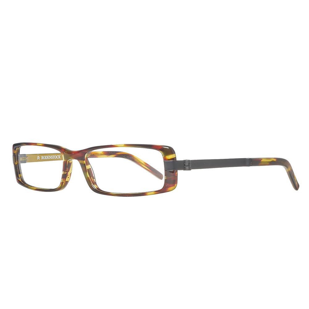 Rodenstock Brown Plastic Frames for Women R5204-B with rectangular lenses and sleek design, 52/15/140mm measurements.