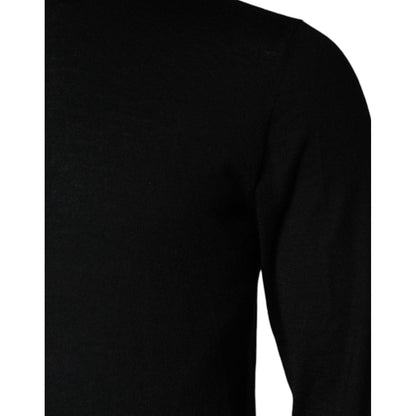 Dolce & Gabbana Black LongSleeve Turtleneck Pullover Sweater