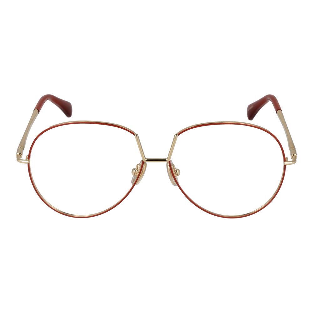 Max Mara Orange Metal Glasses (Frames)