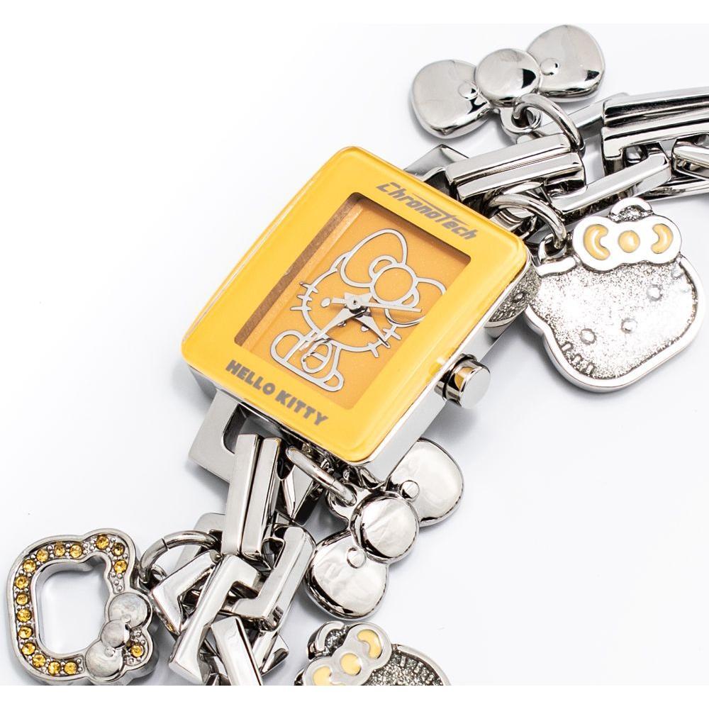 Chronotech Silver Stainless Steel Watch