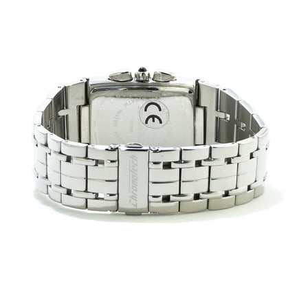 Chronotech Silver Stainless Steel Dress Watch