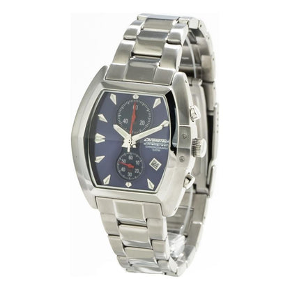 Chronotech Silver Stainless Steel Watch
