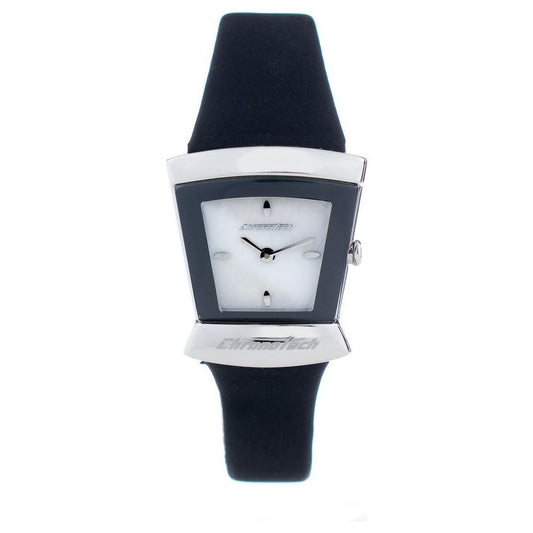 Chronotech Blue Leather Watch