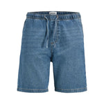 Jack Jones Light Blue Cotton Bermuda