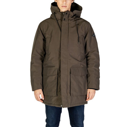 Replay Green Polyamide Parka