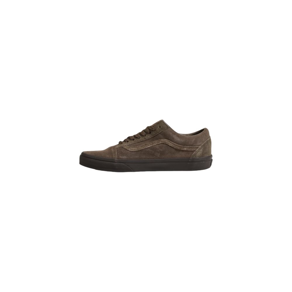 Vans Brown Suede Leather Low Top Sneakers