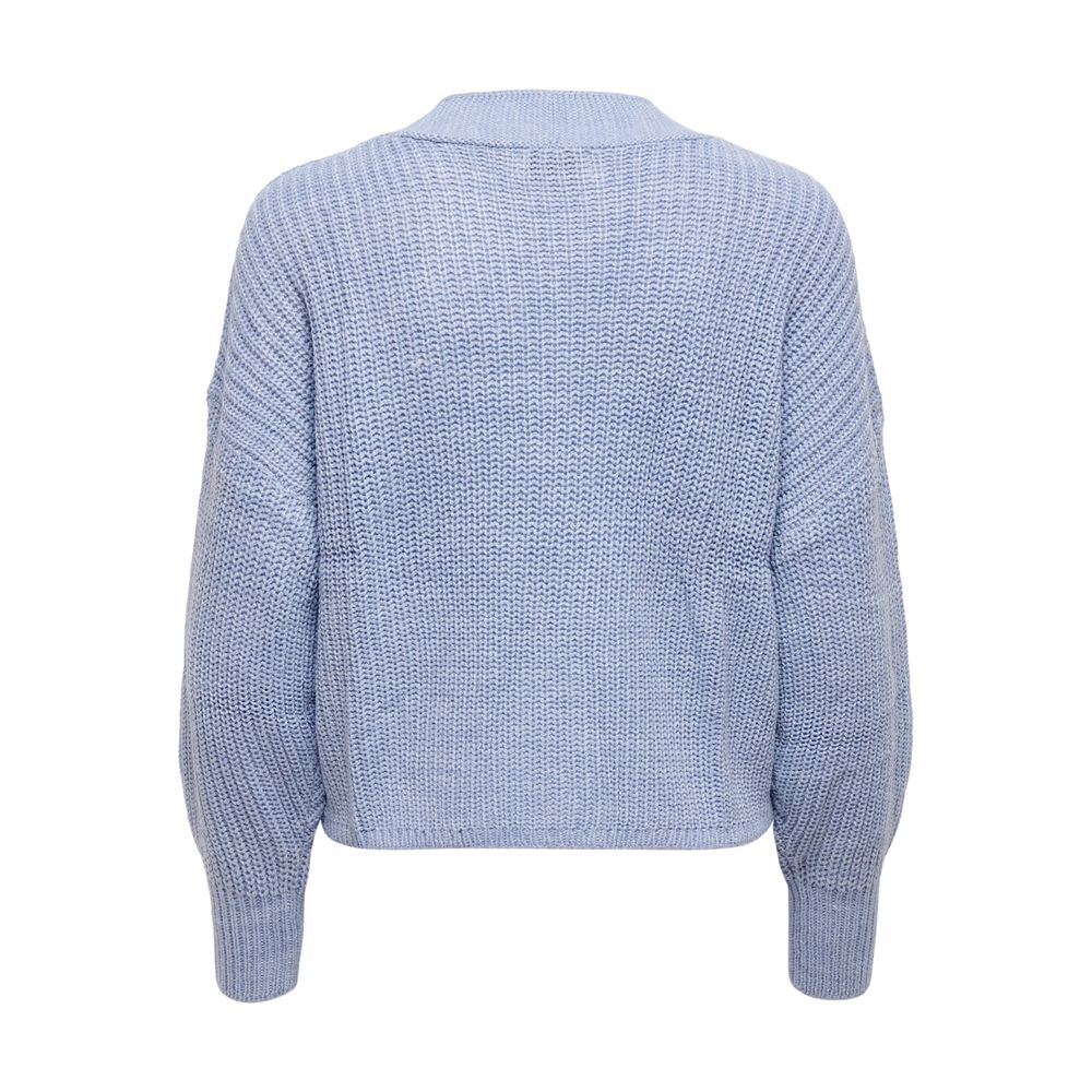 Only Blue Marabou Cardigan