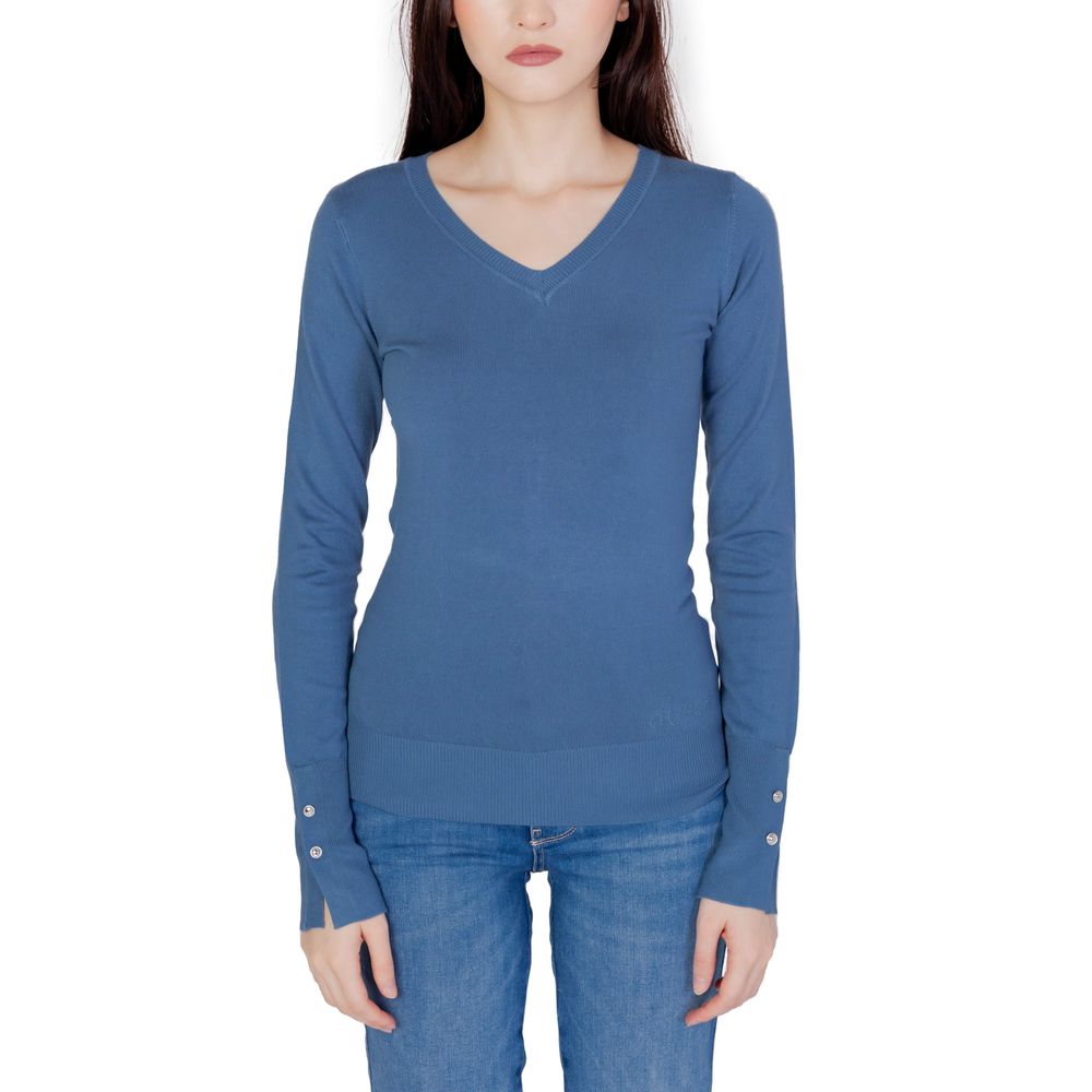 Guess Blue Cotton Sweatshirt