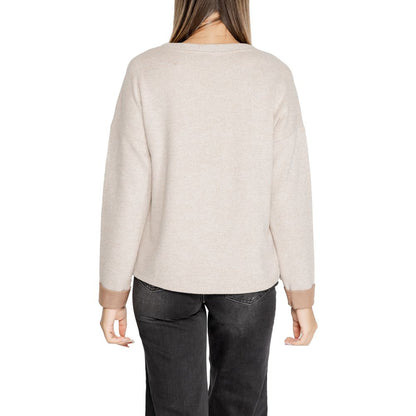 Street One Beige Viscose Sweatshirt