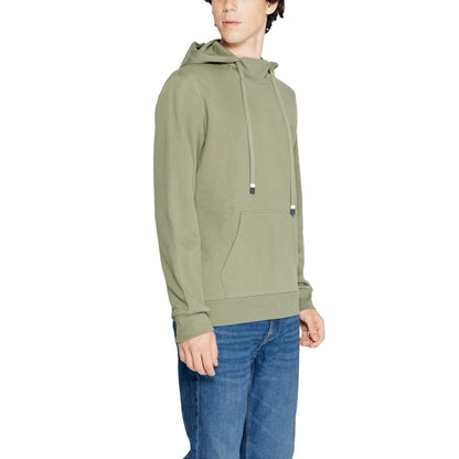 Emporio Armani Underwear Green Cotton Hoody