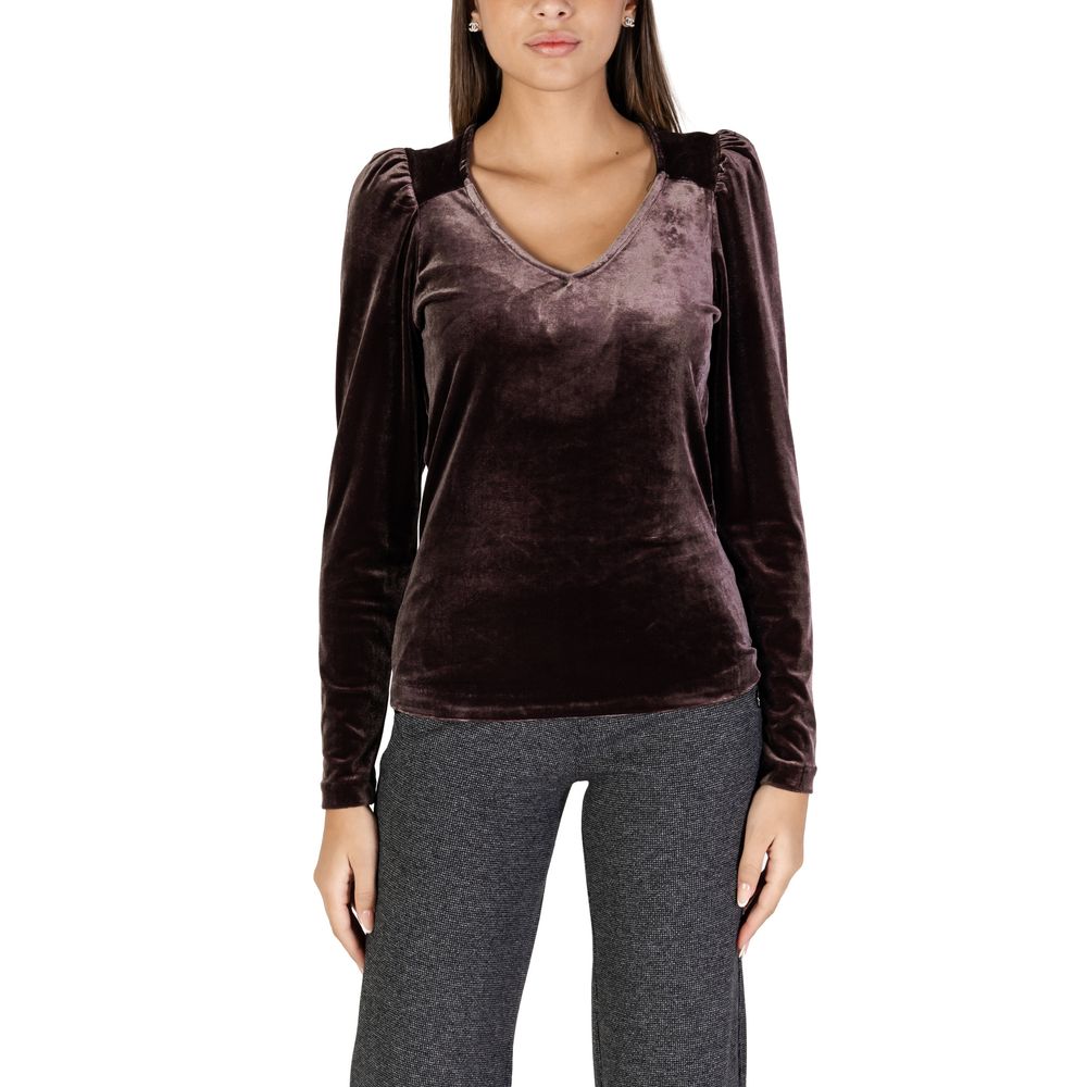 B.Young Brown Polyester Sweatshirt