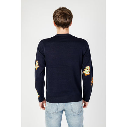 Only & Sons Blue Marabou Sweatshirt