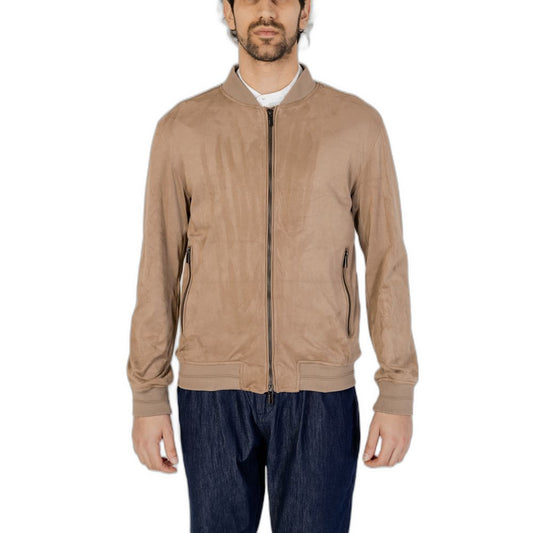 Hamaki-Ho Brown Polyester Bomber 1728,71956299936,Bombers - Jackets & Coats - Clothing,Brown,Clothing,Hamaki-Ho,IT44 | S,Jackets & Coats - Clothing,Men,New with tags