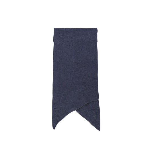 Pieces Blue Recycled Polyester Scarf with soft and lightweight texture, perfect for any season and sustainable fashion choice.