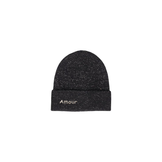 Pieces Black Recycled Polyester Cap (Baseball Hat)